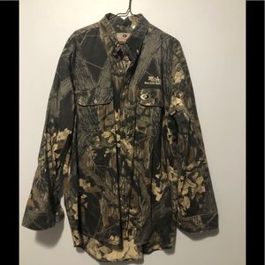Vintage Mossy Oak Break Up Button Down Shirt